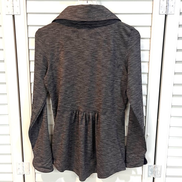 Gaiam Gray Yoga Zip Up Light Jacket - Picture 3 of 7